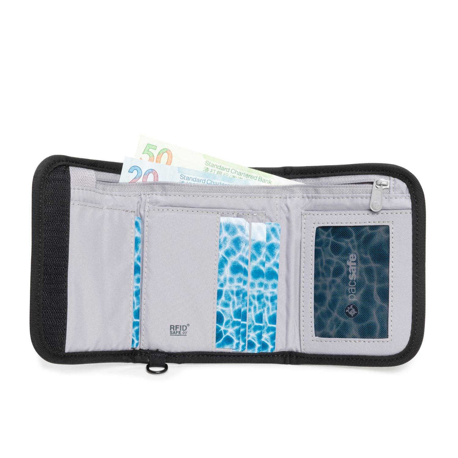 Product image of RFIDsafe® V125 RFID blocking trifold wallet