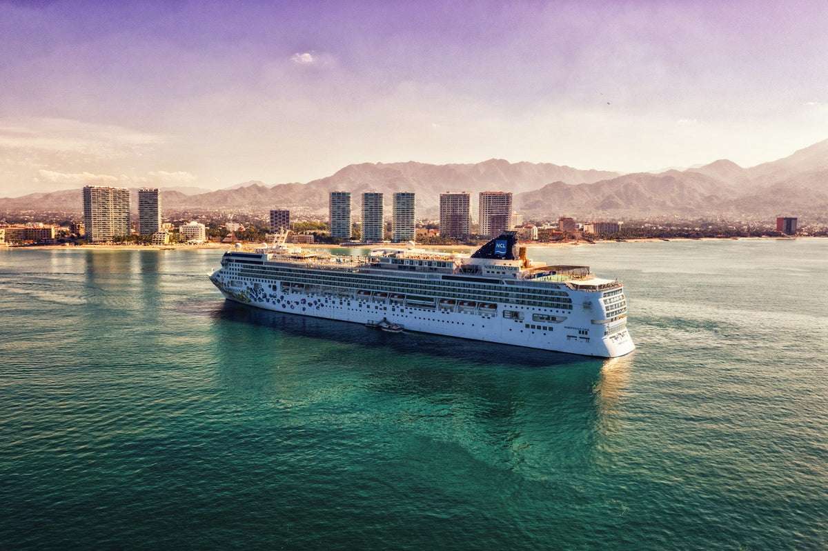 Puerto Vallarta, Mexico. The Norwegian Cruise line.