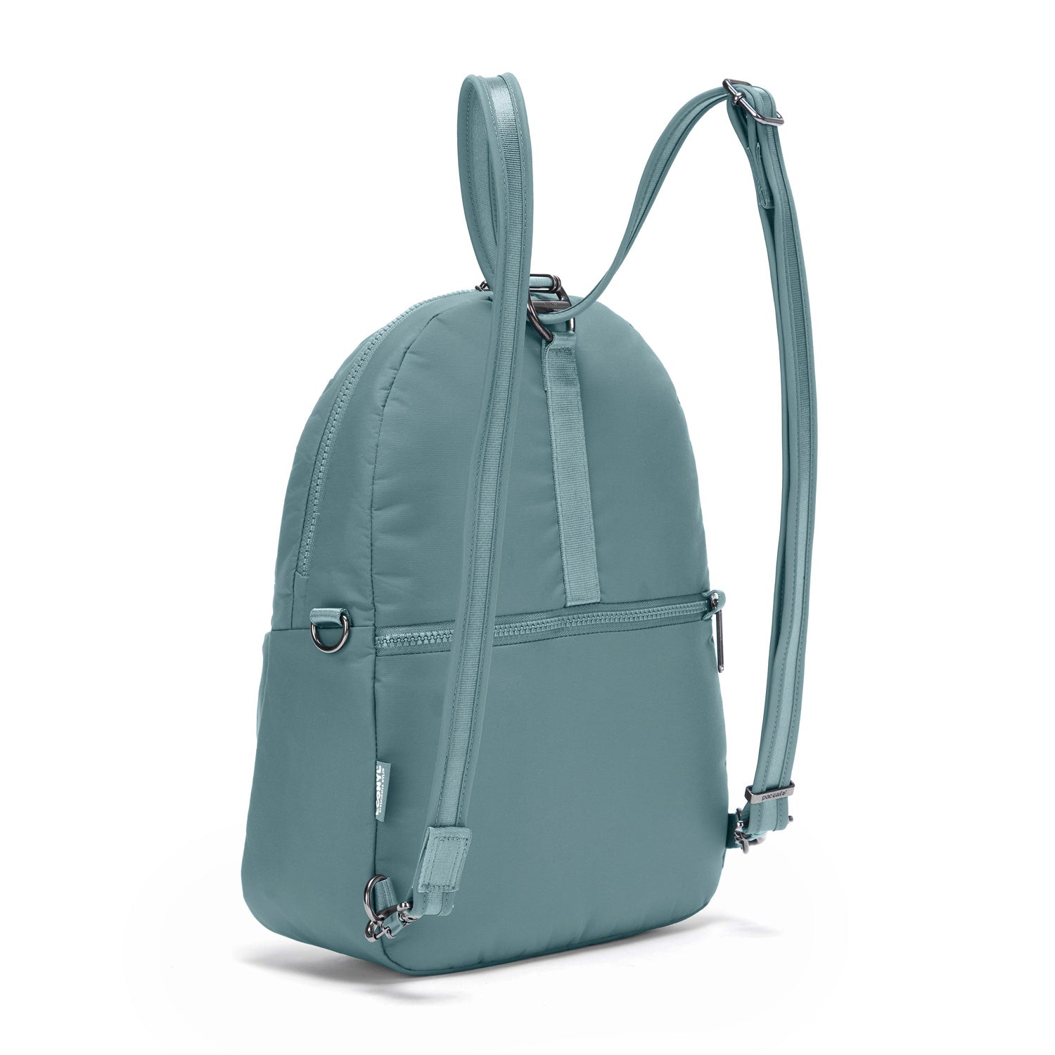 Best Vintage Rivet Green Leather Rucksack Bag Womens Small School Back –  Feltify