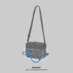 Pacsafe® CX anti-theft square crossbody, Black