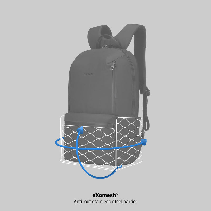barrier travel safe backpack Pacsafe® X anti-theft 20L backpack
