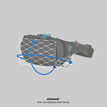 Pacsafe® ECO anti-theft waist pack, Black