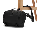 Pacsafe® EXP 12" anti theft sling crossbody, Black