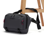 Pacsafe® EXP 12" anti theft sling crossbody, Slate