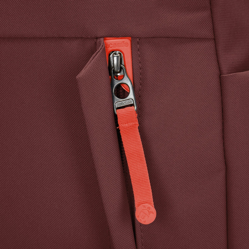 Pacsafe® GO 15L anti-theft backpack, Garnet Red