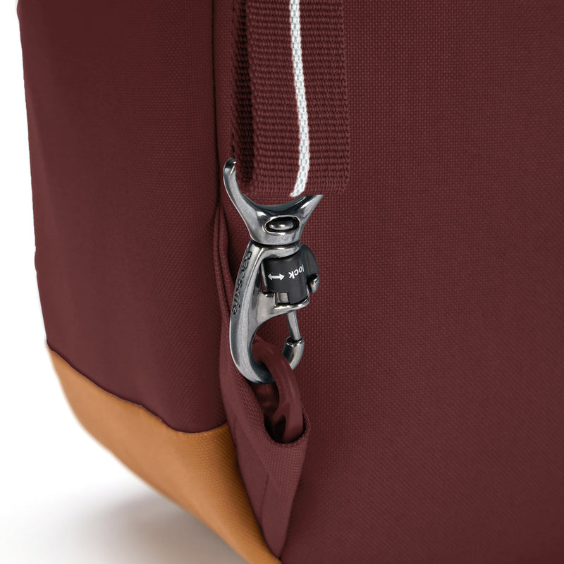 Pacsafe® GO 15L anti-theft backpack, Garnet Red