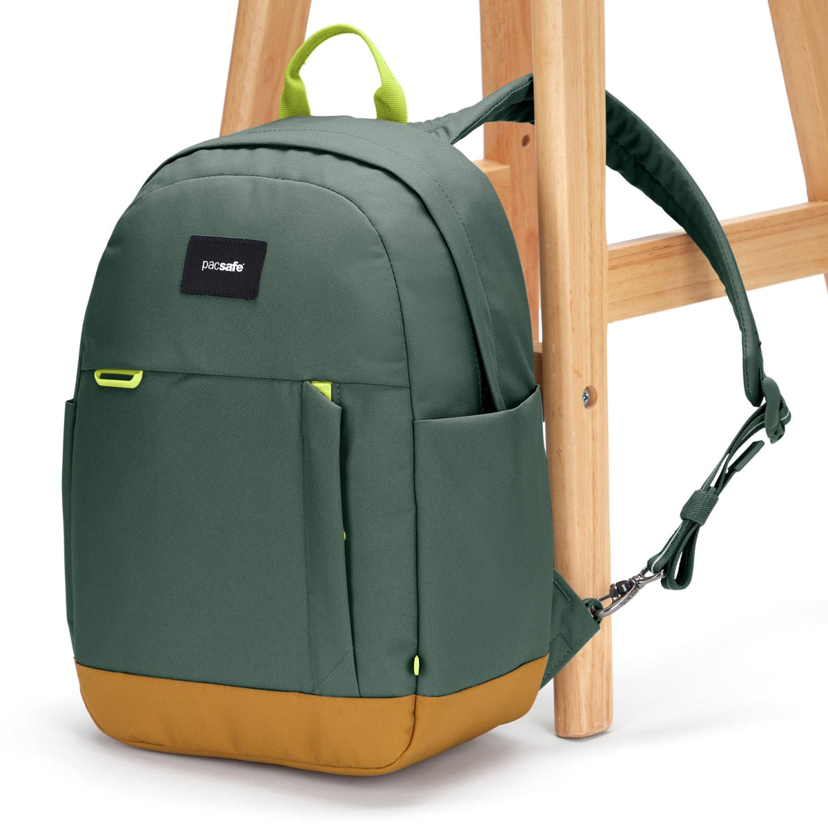 Pacsafe® GO 15L anti-theft backpack, Spruce Green