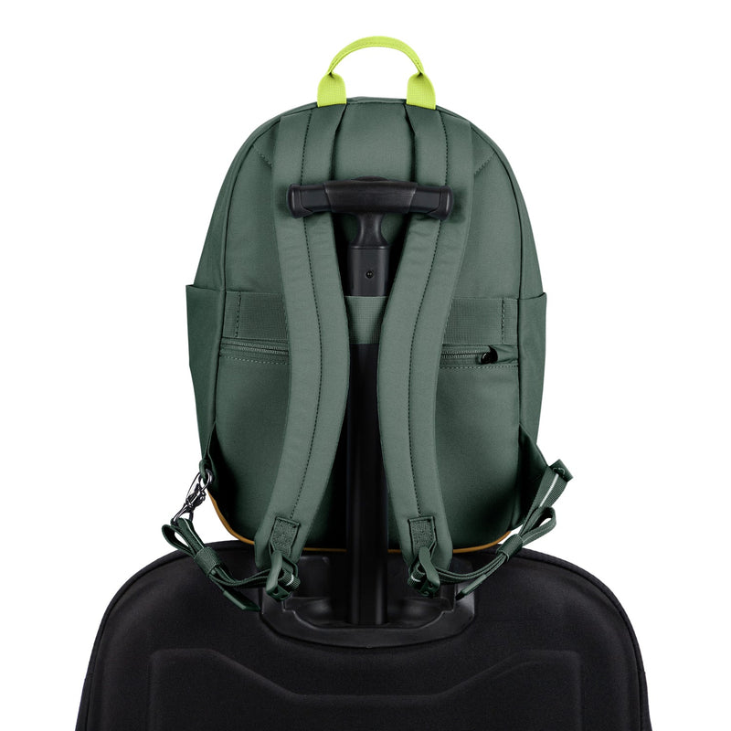 Pacsafe® GO 15L anti-theft backpack, Spruce Green