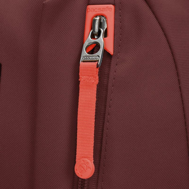 Pacsafe® GO 25L anti-theft backpack, Garnet Red