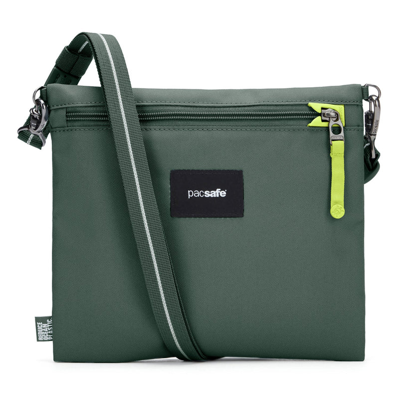 Pacsafe® GO anti-theft crossbody pouch, Spruce Green