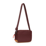 Pacsafe® GO anti-theft crossbody bag, Garnet Red