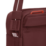 Pacsafe® GO anti-theft crossbody bag, Garnet Red