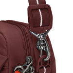 Pacsafe® GO anti-theft crossbody bag, Garnet Red