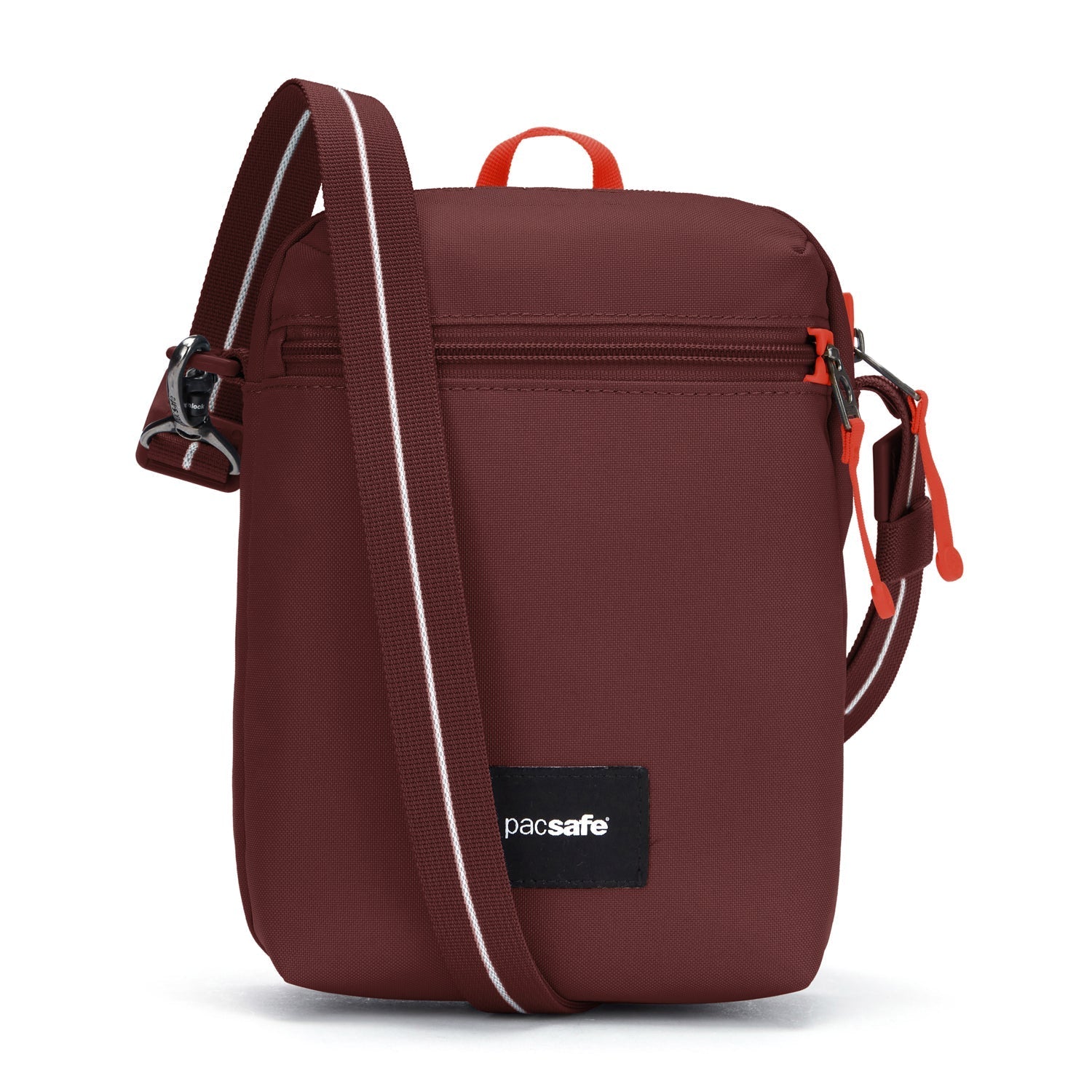 Pacsafe® GO anti-theft festival crossbody, Garnet Red