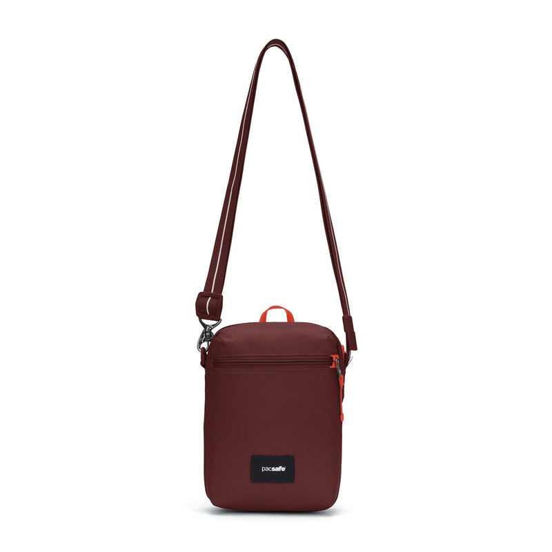 Pacsafe® GO anti-theft festival crossbody, Garnet Red