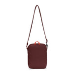 Pacsafe® GO anti-theft festival crossbody, Garnet Red