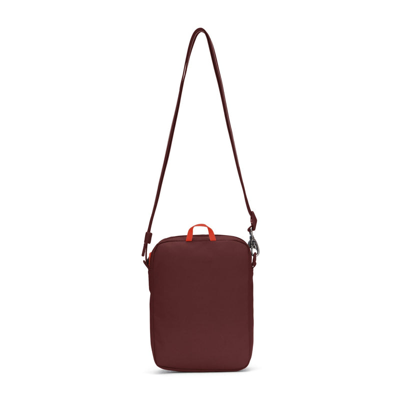 Pacsafe® GO anti-theft festival crossbody, Garnet Red