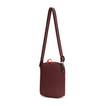 Pacsafe® GO anti-theft festival crossbody, Garnet Red