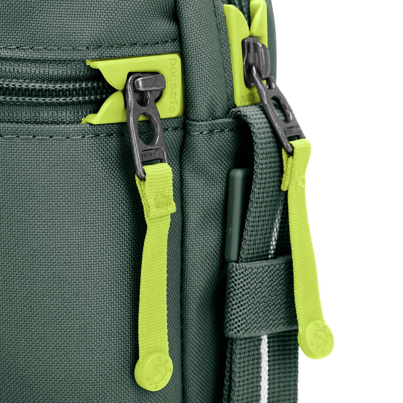 Pacsafe® GO anti-theft festival crossbody, Spruce Green