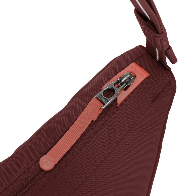 Pacsafe® GO anti theft lunar crossbody, Garnet Red
