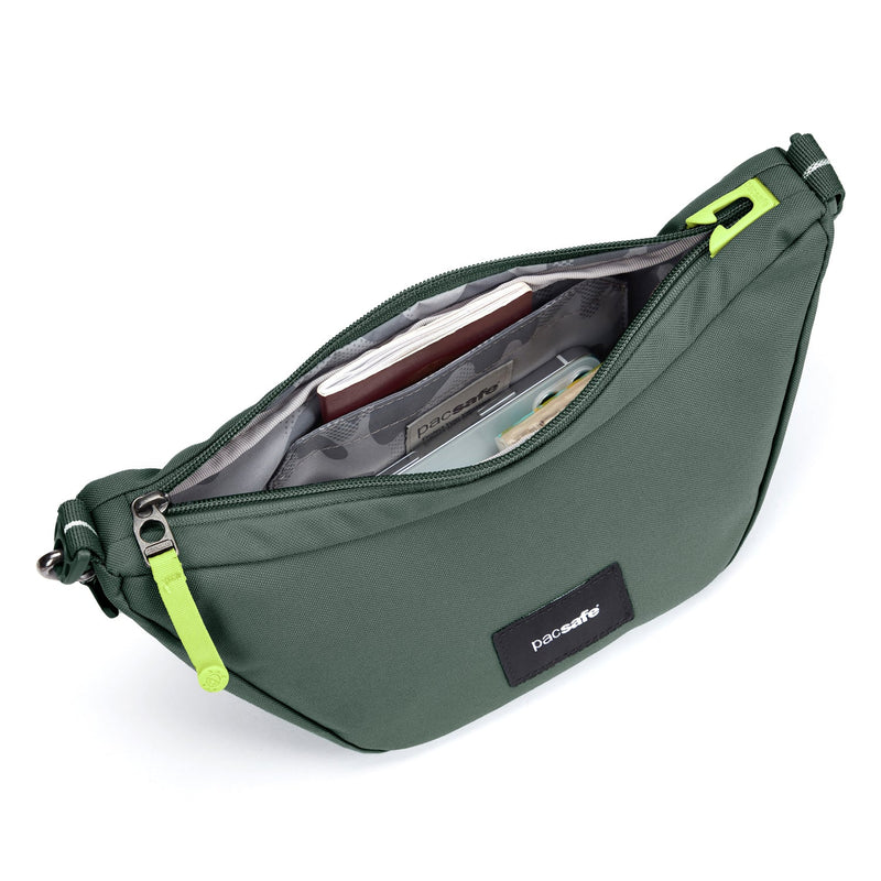 Pacsafe® GO anti theft lunar crossbody, Spruce Green