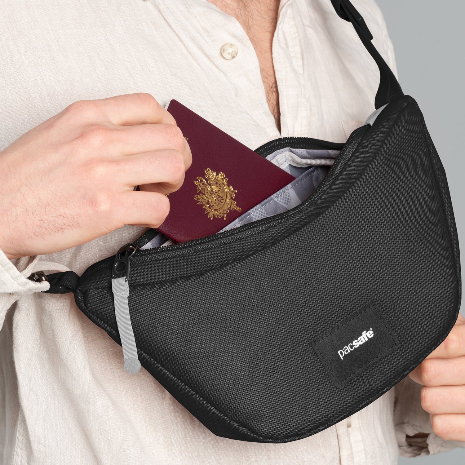 thumbnail image 2 of Anti-Theft Crossbody Bag - Sleek & Secure For Day Trips & Travel 2 of 10