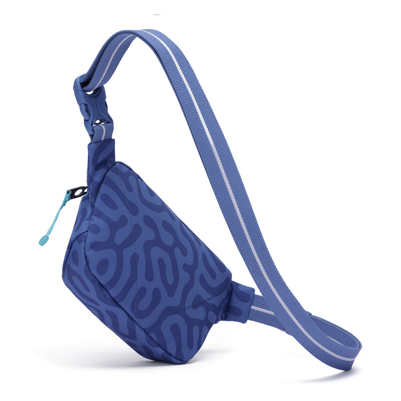 Pacsafe® GO Anti-Theft Micro Sling, Cerulean Blue
