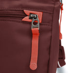 Pacsafe® GO Anti Theft Saddle Crossbody, Garnet Red