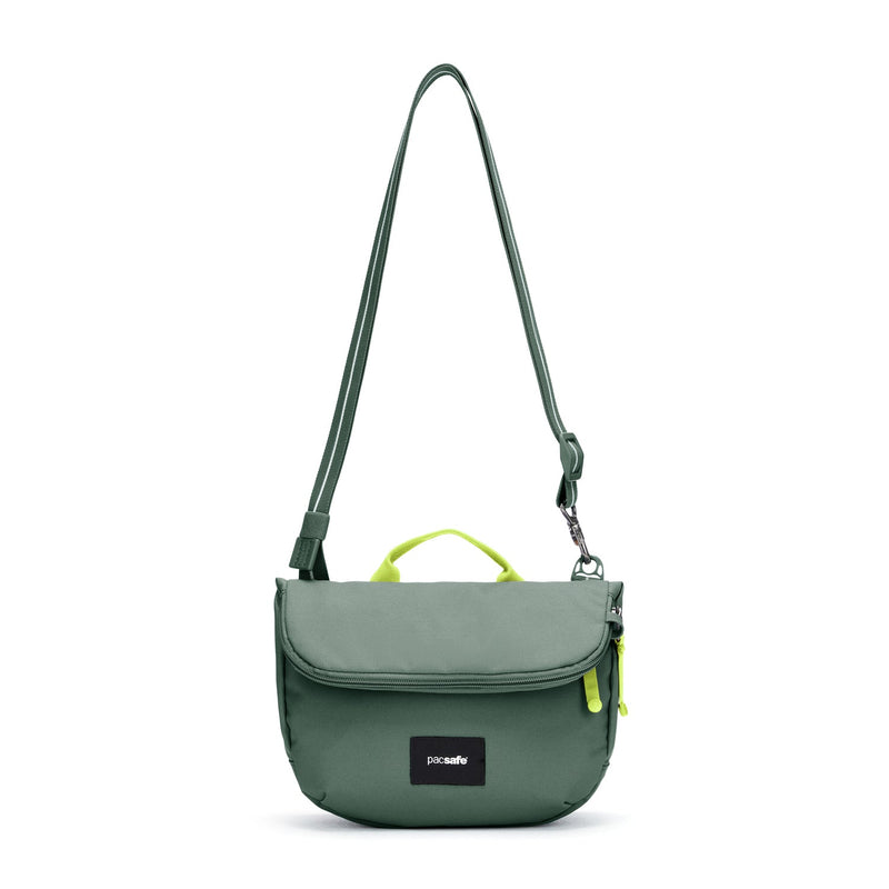 Pacsafe® GO anti theft saddle crossbody, Spruce Green