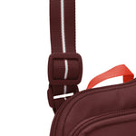 Pacsafe® GO anti-theft tech crossbody, Garnet Red