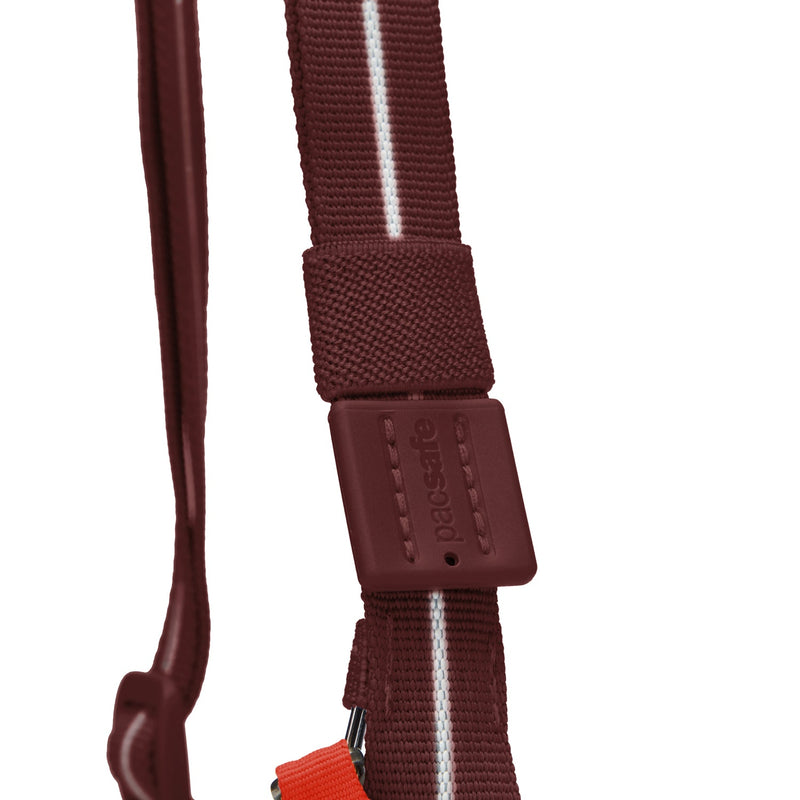 Pacsafe® GO anti-theft tech crossbody, Garnet Red