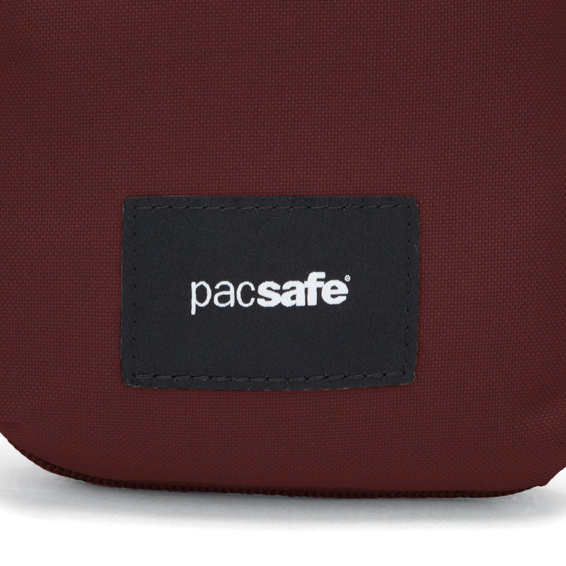 Pacsafe® GO anti-theft tech crossbody, Garnet Red