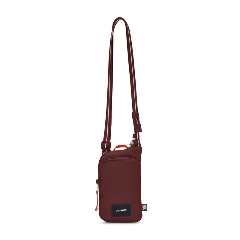 Pacsafe® GO anti-theft tech crossbody, Garnet Red