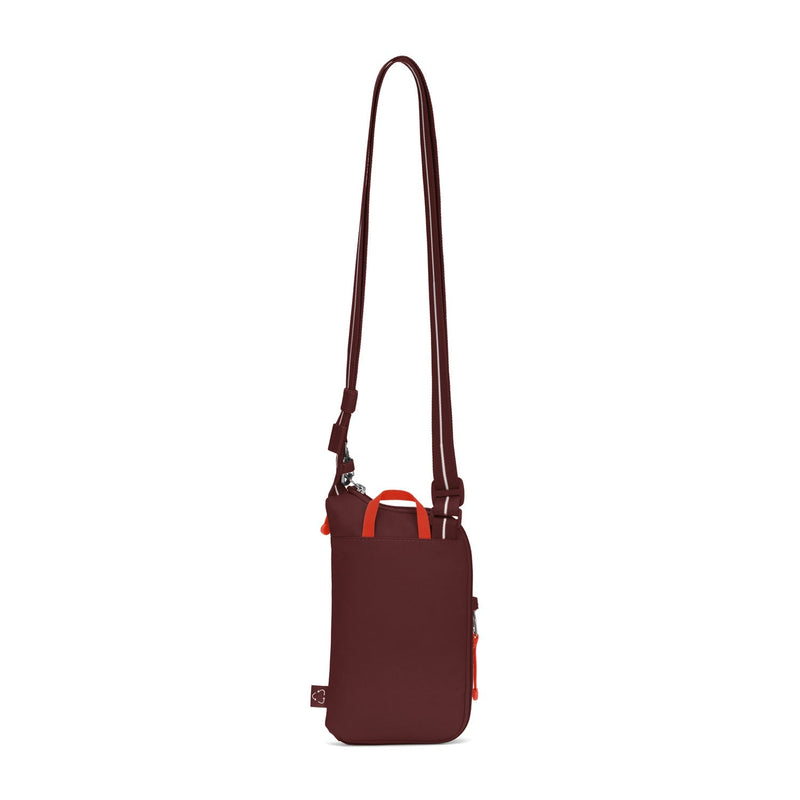 Pacsafe® GO anti-theft tech crossbody, Garnet Red