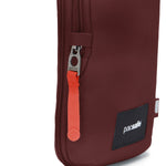 Pacsafe® GO anti-theft tech crossbody, Garnet Red