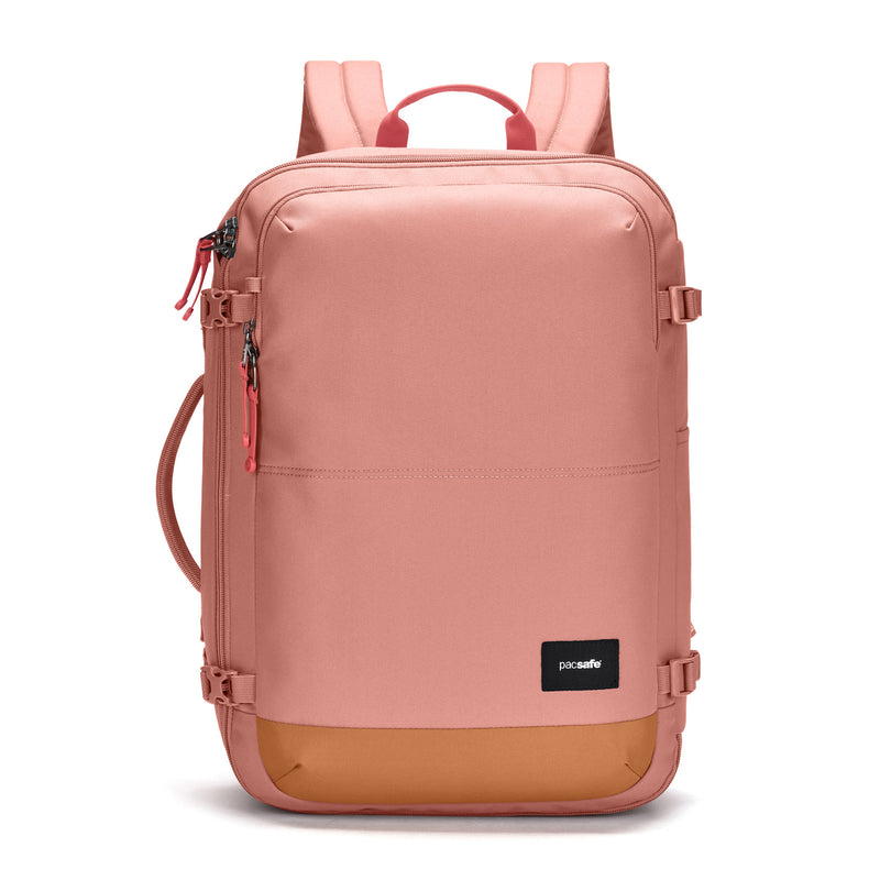 anti theft pink leather backpack Pacsafe® GO anti-theft 34L carryon Duffel Bags for gym color:Charcoal Solid including a 13” laptop amerileather ceo leather backpack