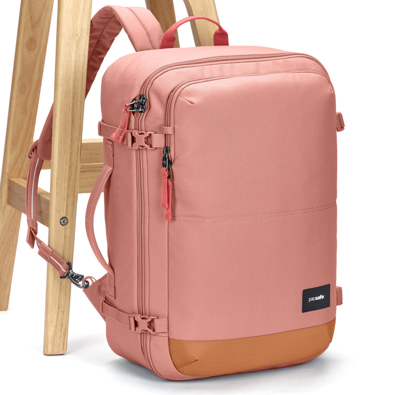Pacsafe® GO 34L anti-theft carryon backpack, Rose