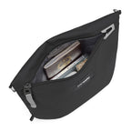 Pacsafe® GO anti-theft crossbody pouch, Jet Black