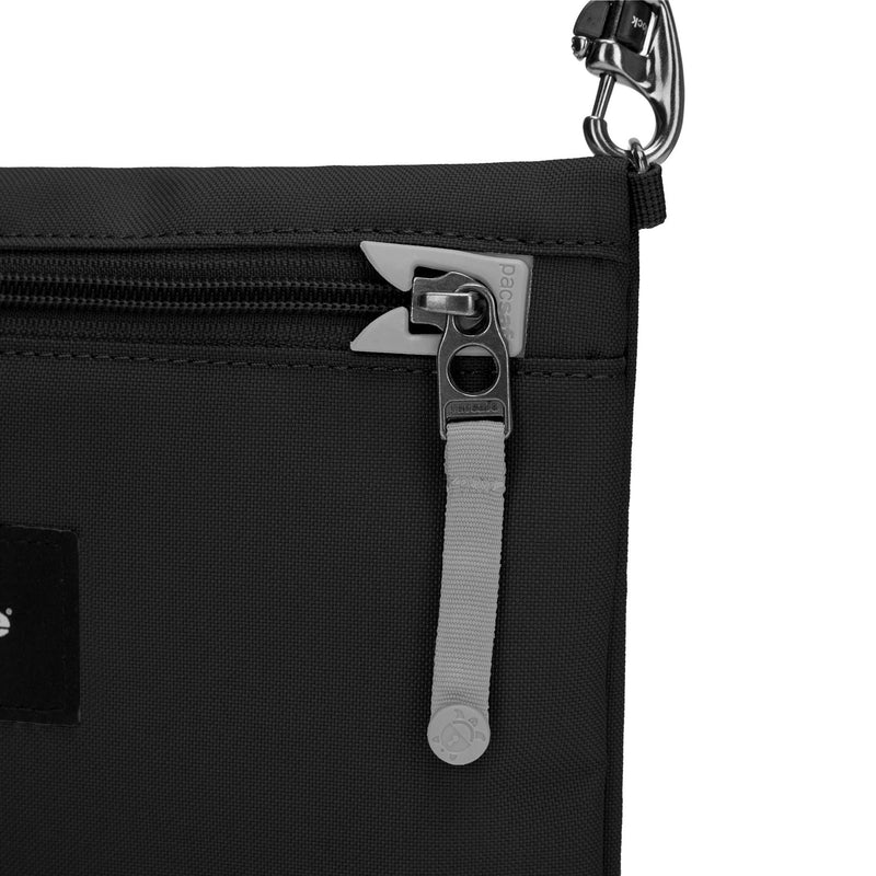 Pacsafe® GO anti-theft crossbody pouch, Jet Black