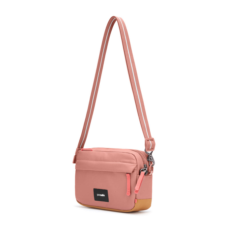 Pacsafe® GO anti-theft crossbody bag, Rose