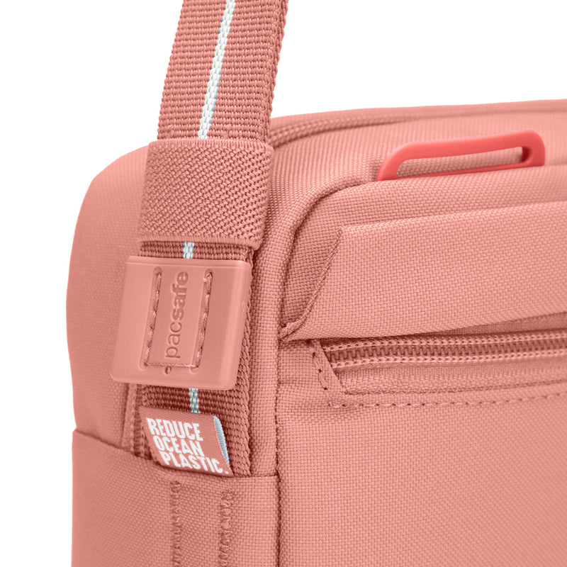 Pacsafe® GO anti-theft crossbody bag, Rose