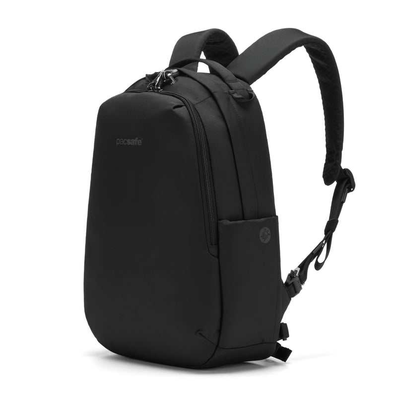 Pacsafe® V 16L anti-theft all-around backpack, Jet Black