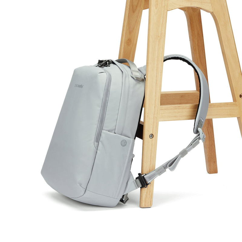 Pacsafe® V 16L Anti-Theft All-Around Backpack, Digital Gray