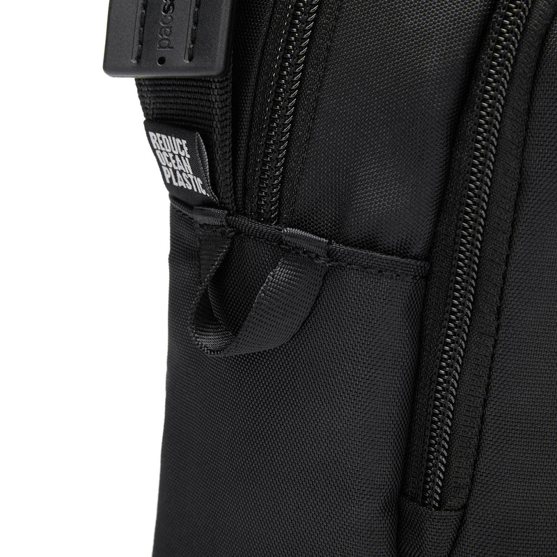 Pacsafe® V anti-theft companion crossbody, Jet Black