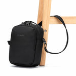 Pacsafe® V anti-theft companion crossbody, Jet Black