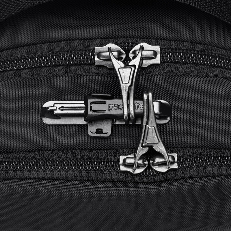 Pacsafe® V anti-theft tour crossbody, Jet Black