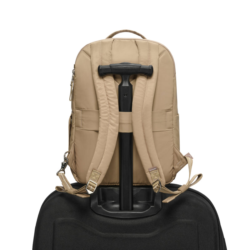 Pacsafe® W 10L anti-theft backpack, Taupe