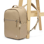 Pacsafe® W 10L anti-theft backpack, Taupe