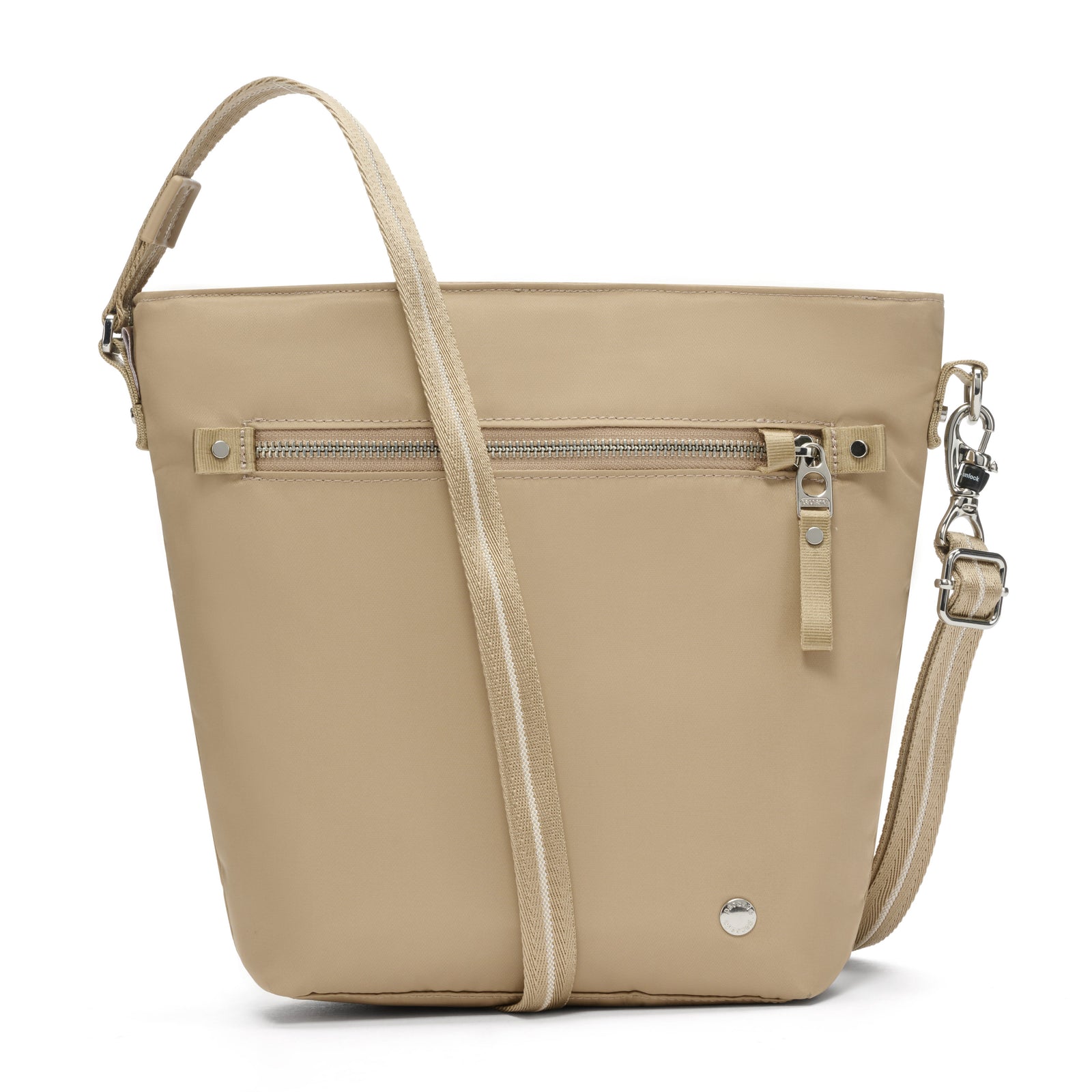 Pacsafe® W anti-theft crossbody, Taupe