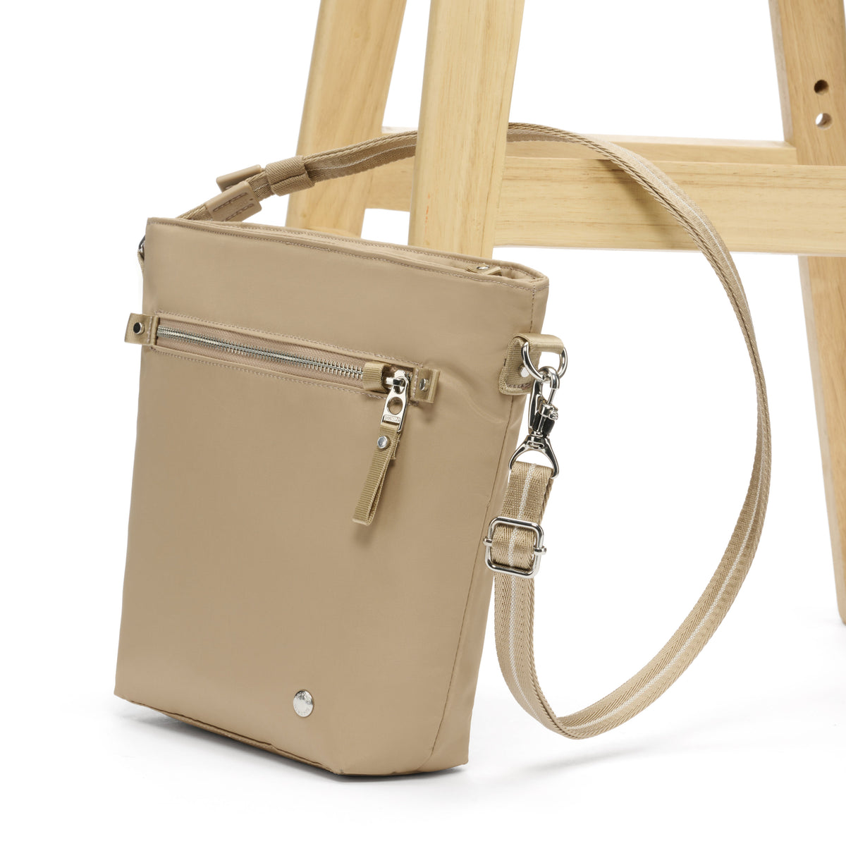 Prokevlock PurTraSafe Anti-Theft Crossbody Purse - Slash-Proof, Lockable, For Travel, Beach & Daily Use